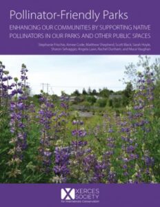 A cover of a document with a photo of flowers.